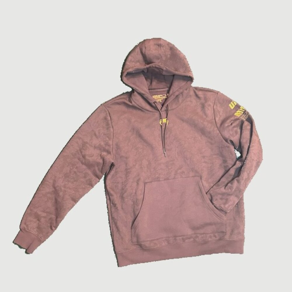 Venum UFC Fight Week Hoodie – Brown/Gold – Size XL – NWOT